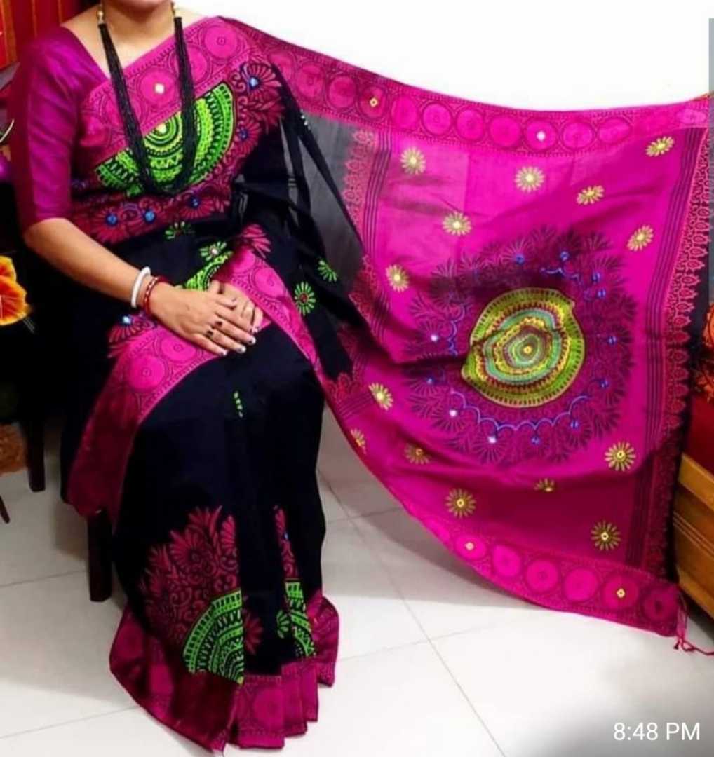 ধুপিয়ান,সিল্ক,শাড়ি,এমব্রয়ডারি