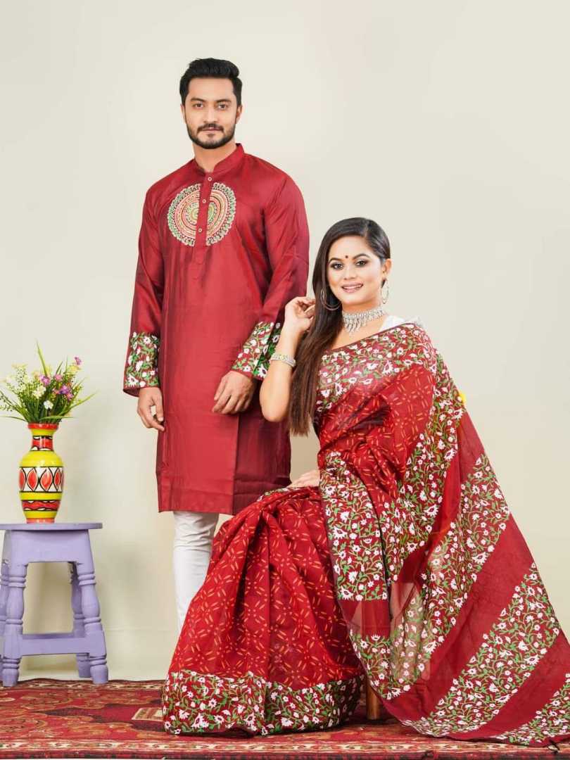 শাড়ি,পাঞ্জাবি,কাঁপল,সেট