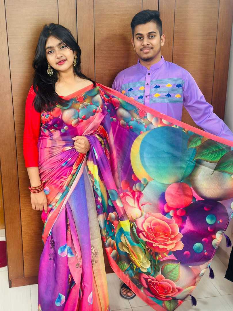 শাড়ি,পাঞ্জাবি,কাঁপল,সেট