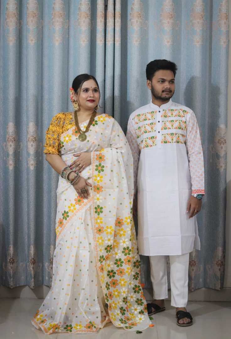 শাড়ি,পাঞ্জাবি,কাঁপল,সেট