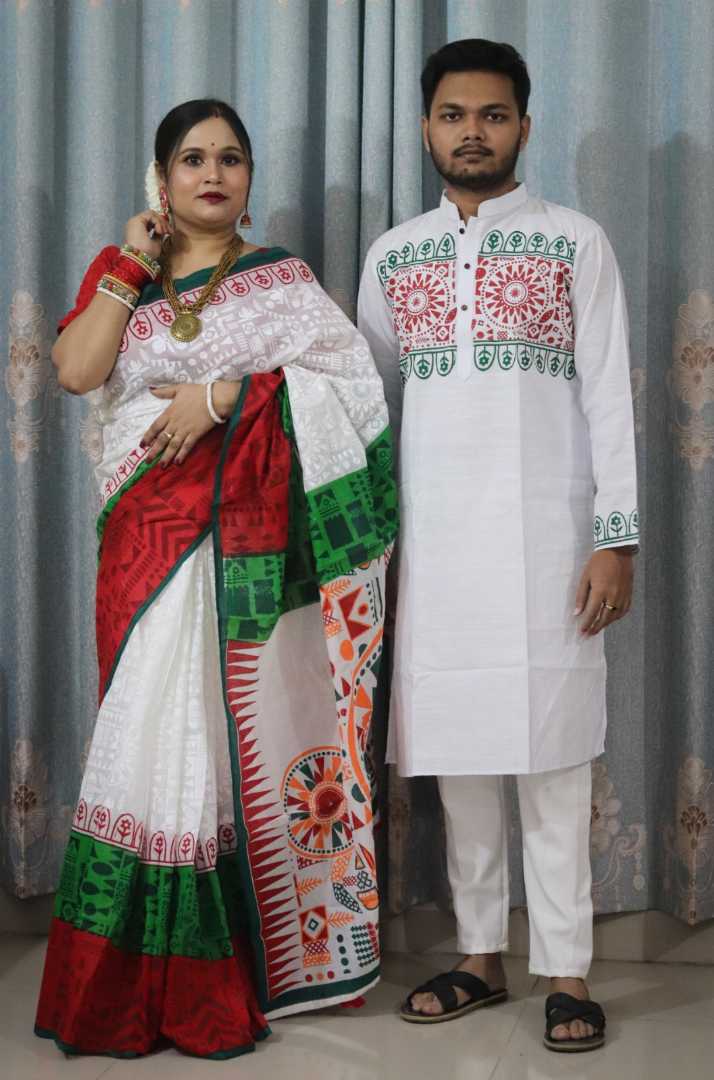 শাড়ি,পাঞ্জাবি,কাঁপল,সেট