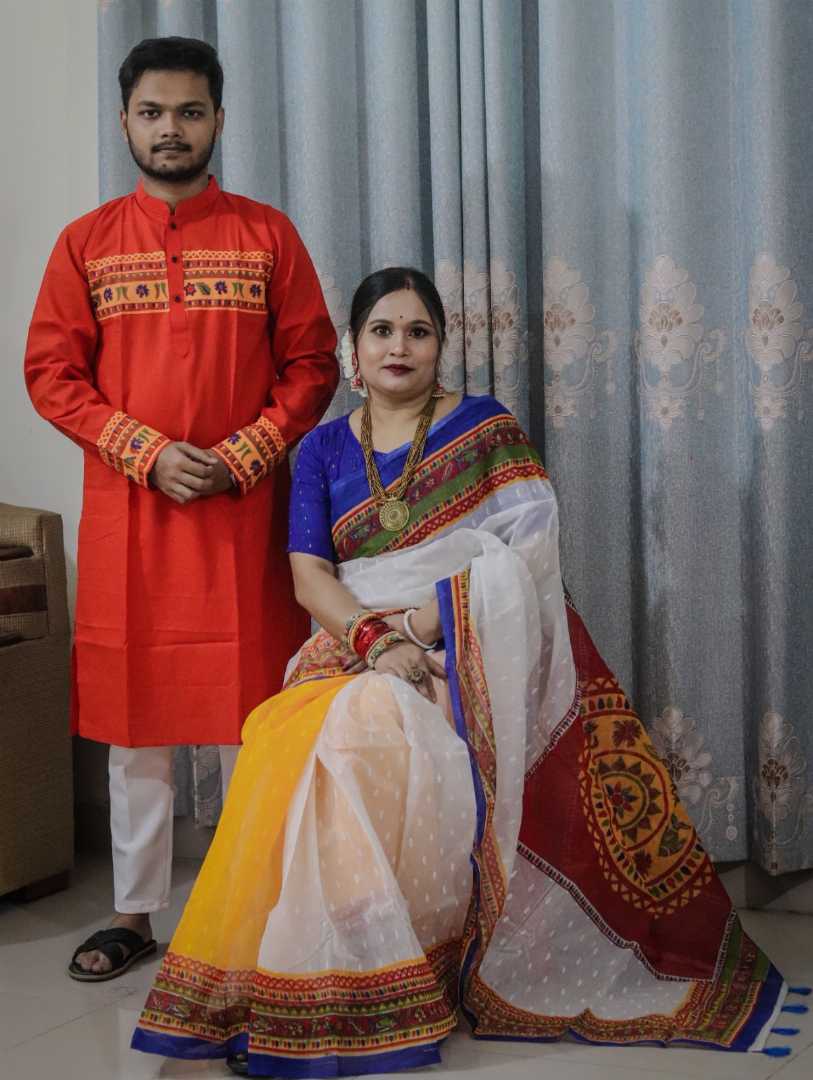 শাড়ি,পাঞ্জাবি,কাঁপল,সেট