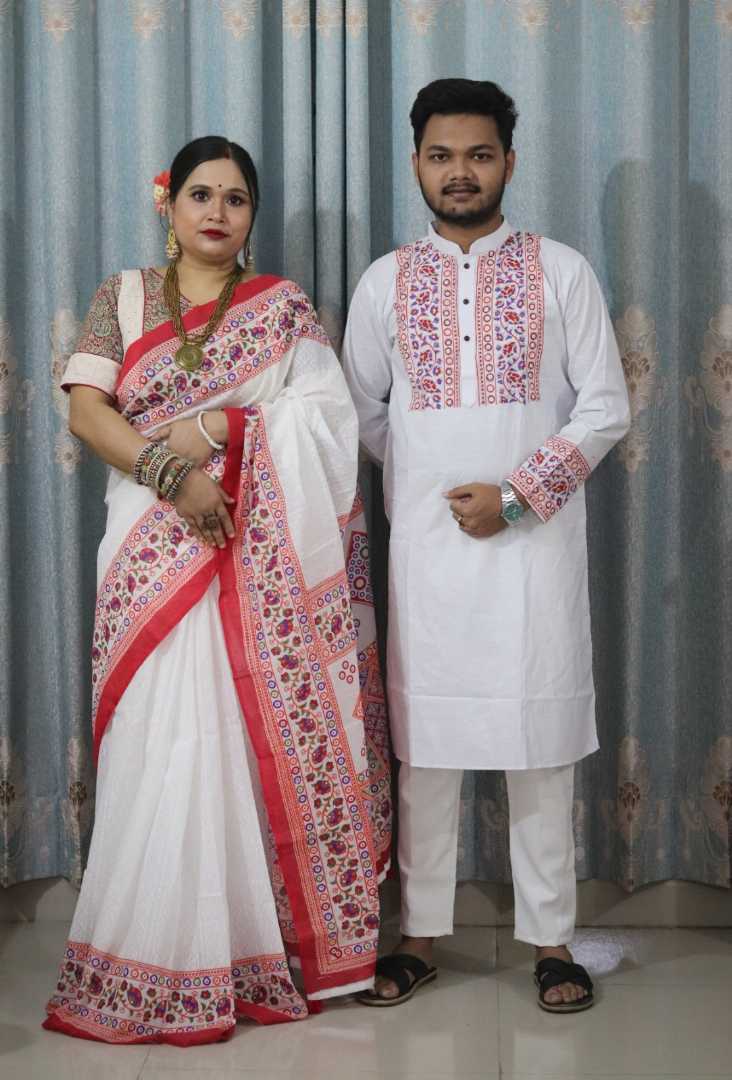 শাড়ি,পাঞ্জাবি,কাঁপল,সেট