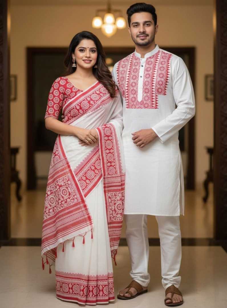 শাড়ি,পাঞ্জাবি,কাঁপল,সেট
