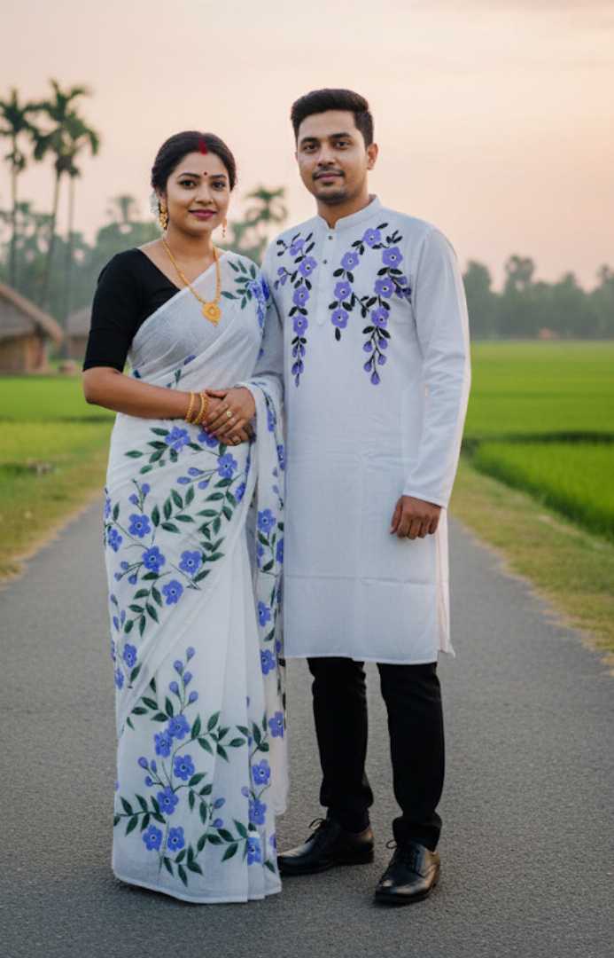 শাড়ি,পাঞ্জাবি,কাঁপল,সেট