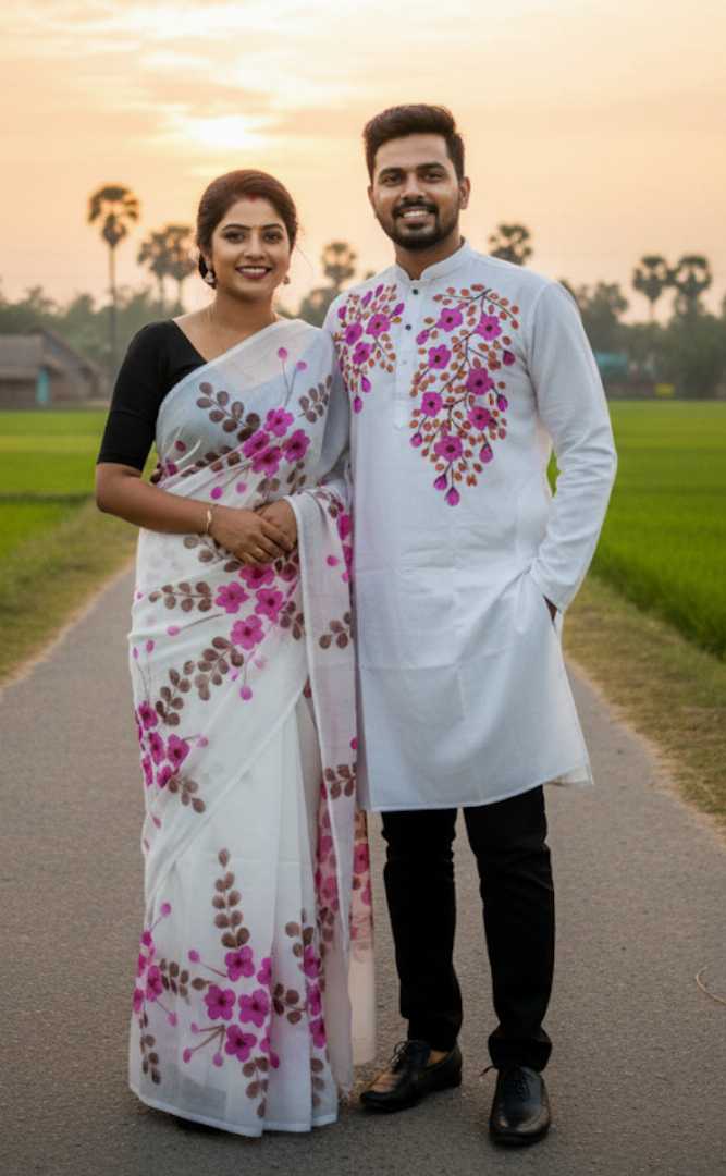 শাড়ি,পাঞ্জাবি,কাঁপল,সেট