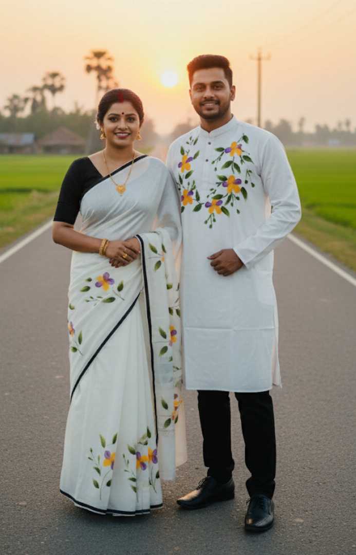 শাড়ি,পাঞ্জাবি,কাঁপল,সেট