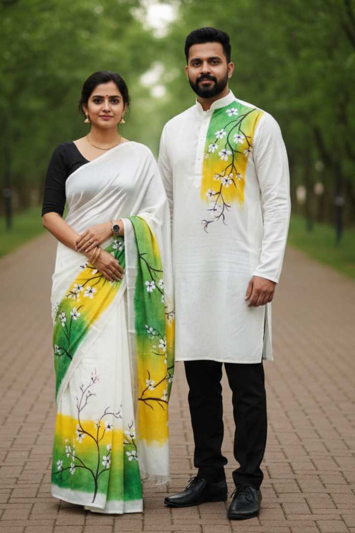 শাড়ি,পাঞ্জাবি,কাঁপল,সেট