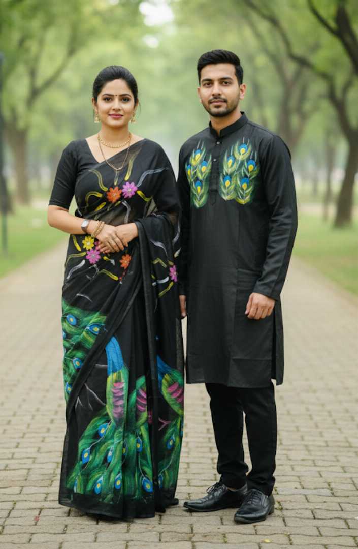 শাড়ি,পাঞ্জাবি,কাঁপল,সেট