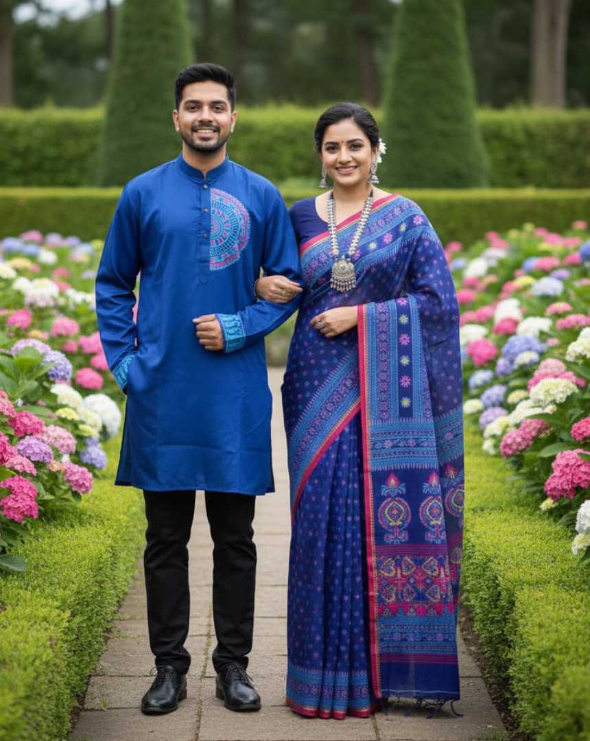 ১,টি,শাড়ী,১,টি,পাঞ্জাবি