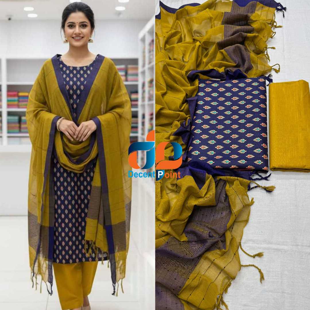 অরিজিনাল,আড়ং,স্লাব,কটন,থ্রি-পিস