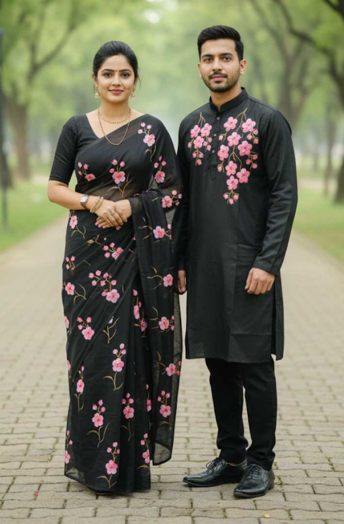 শাড়ি,পাঞ্জাবি,কাঁপল,সেট