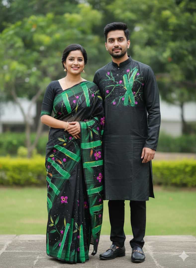 শাড়ি,পাঞ্জাবি,কাঁপল,সেট