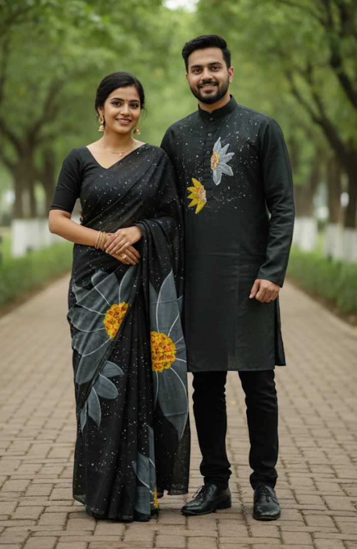 শাড়ি,পাঞ্জাবি,কাঁপল,সেট