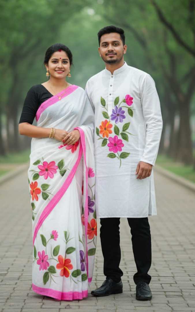 শাড়ি,পাঞ্জাবি,কাঁপল,সেট