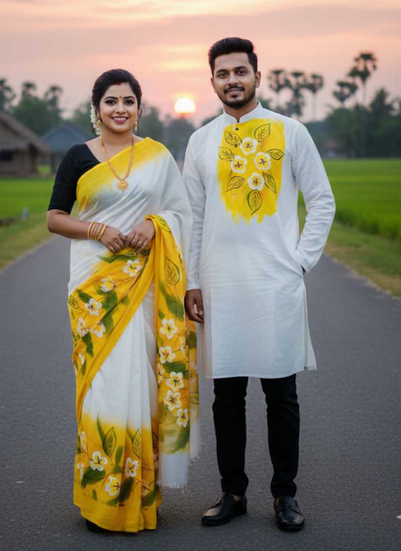 শাড়ি,পাঞ্জাবি,কাঁপল,সেট