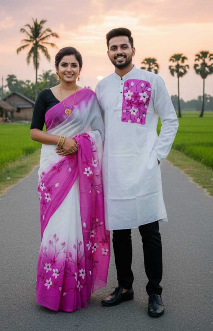 শাড়ি,পাঞ্জাবি,কাঁপল,সেট