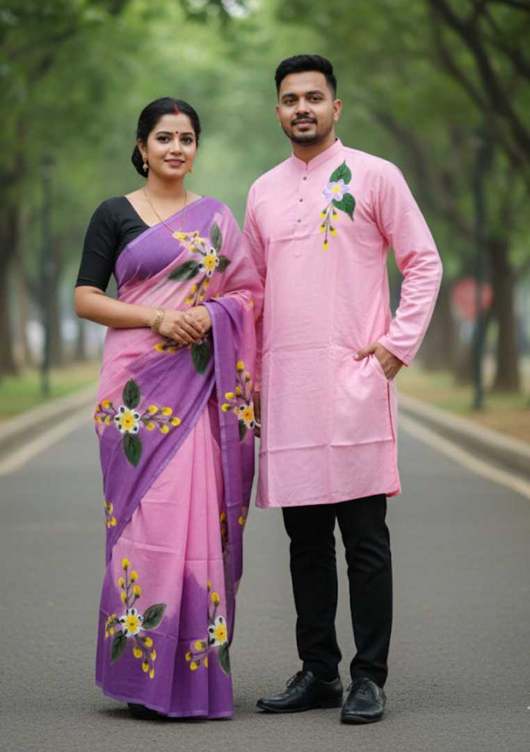 শাড়ি,পাঞ্জাবি,কাঁপল,সেট