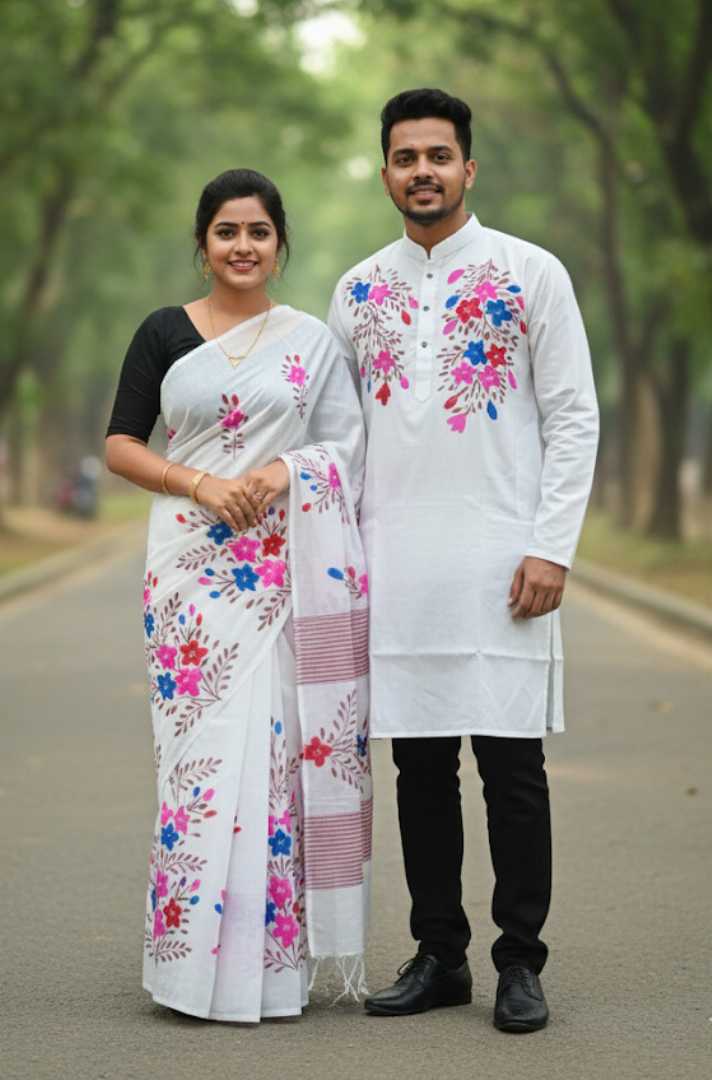 শাড়ি,পাঞ্জাবি,কাঁপল,সেট