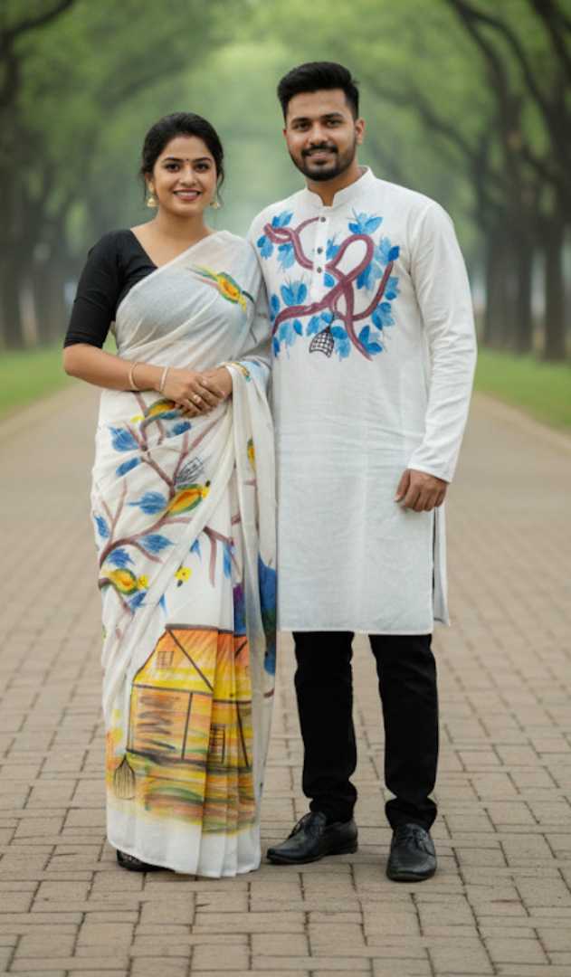 শাড়ি,পাঞ্জাবি,কাঁপল,সেট