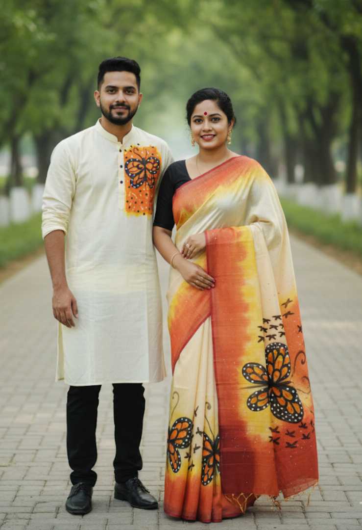 শাড়ি,পাঞ্জাবি,কাঁপল,সেট