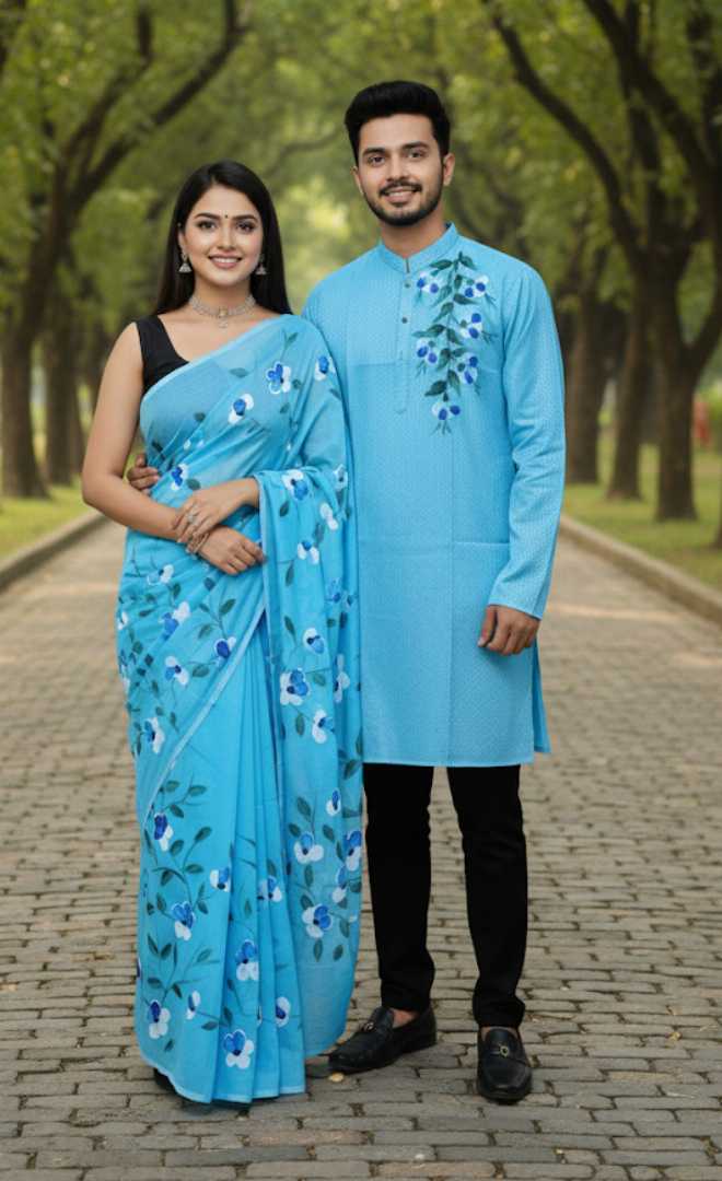 শাড়ি,পাঞ্জাবি,কাঁপল,সেট