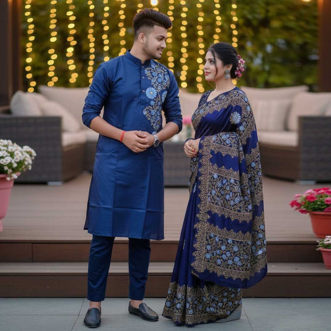 শাড়ি,পাঞ্জাবি,কাঁপল,সেট