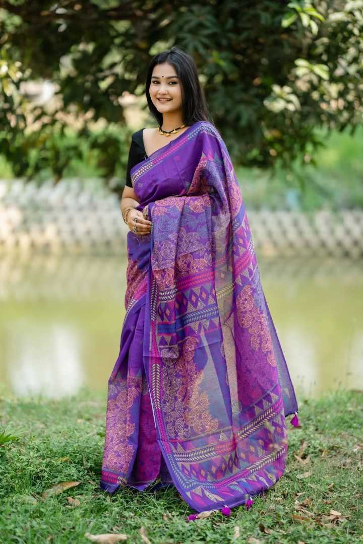 প্রিমিয়াম,সেমি,সিল্ক,ডিজিটাল,প্রিন্ট,শাড়ি,+,ব্লাউজ,পিস